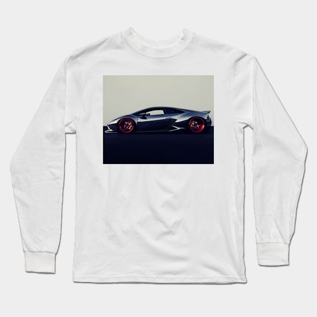 silver Long Sleeve T-Shirt by TriForceDesign